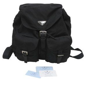 prada backpack second hand
